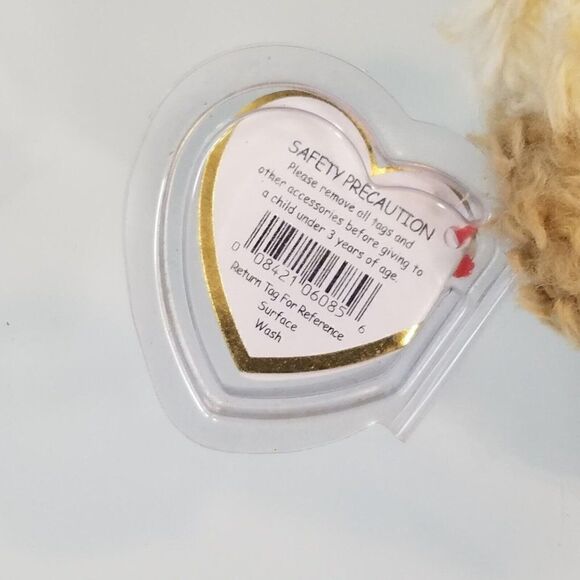 1993 TY Beanie Babies Scruffy The Puppy Dog Retired Vintage Attic Treasures Tags - Picture 7 of 9